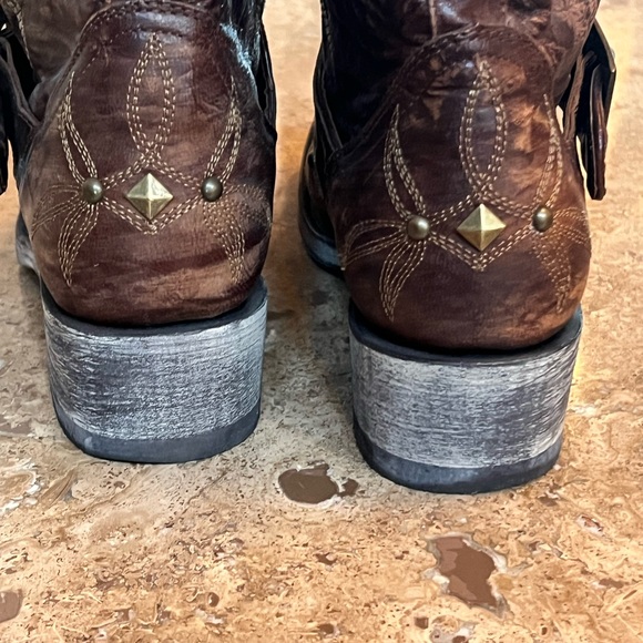 Old Gringo Biker Polo Stud Boots 7 - Picture 8 of 15